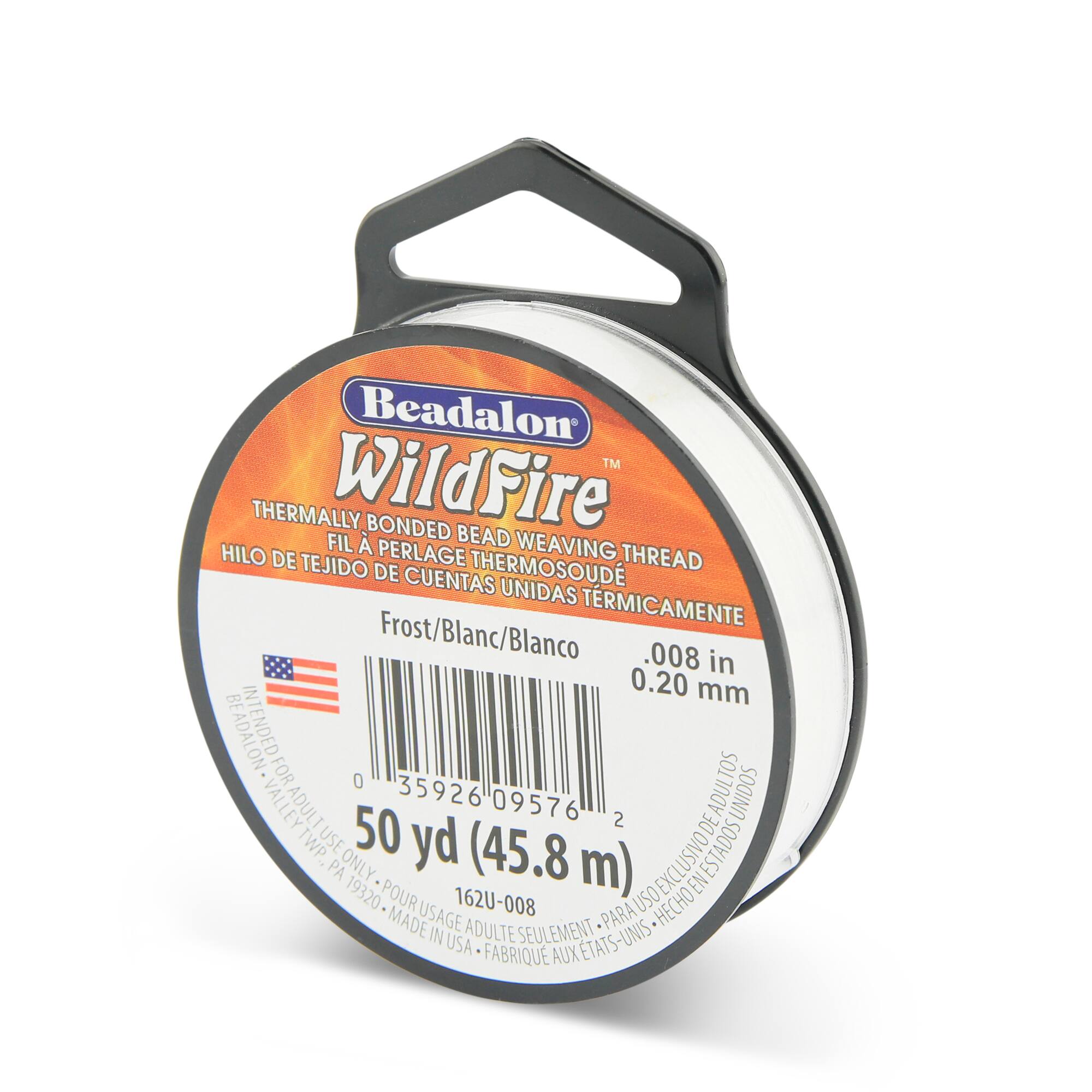 6 Pack: Beadalon® WildFire™ 0.008" Frost Bead Weaving Thread